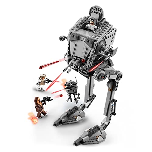 LEGO 75322 Star Wars at-ST auf Hoth mit Figuren von Chewbacca und Droide, Sammelspielzeug aus Das Imperium schlägt zurück