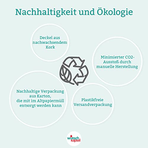 Lactobacillus plantarum Pur, 10 Milliarden (1 x 10^10) KbE, hochdosierte Milchsäurebakterien in 290 vegane Premium-Kapseln, handgefertigt aus der Wunschkapsel-Manufaktur