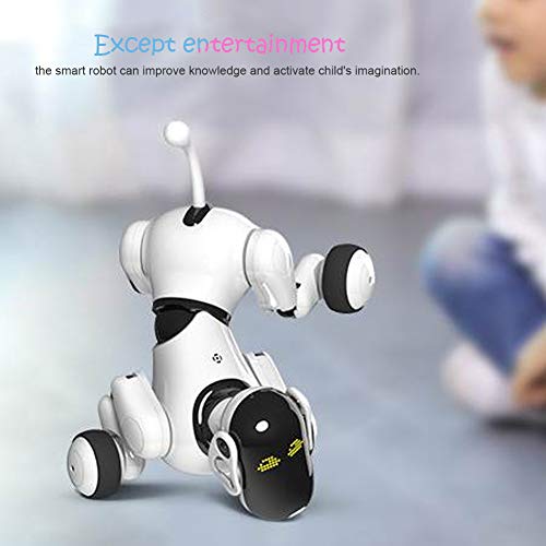 Tnfeeon Intelligente Roboter Hund Modell elektrische Kinder Spielzeug Multifunktions Smart Roboter mit Licht Bluetooth Lautsprecher pädagogische Entwicklung Spielzeug Geschenk für Kinder Kleinkind