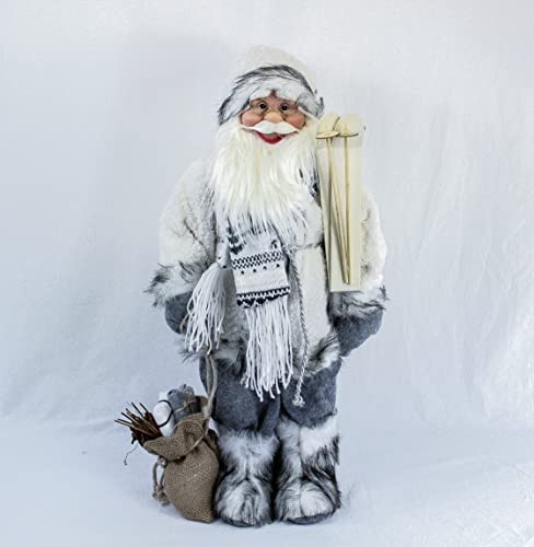 Weihnachtsmann Deko Figur 60cm Nikolaus Weihnachten Weihnachtsdeko (#7937 Arthur)