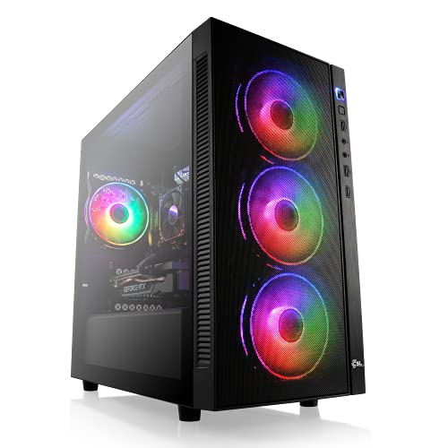 CSL Gaming PC mit Windows 11 Home, AMD Ryzen 7 5700X 8x3400 MHz, 1000 GB M.2 SSD, 16 GB DDR4-RAM, NVIDIA GeForce RTX 3060, MSI Mainboard, HDMI, DisplayPort, USB 3.1, D10101X