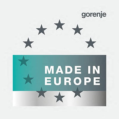 Gorenje BPS 6737 E02B Einbau-Backofen, 77 Liter, Pyrolyse, Heißluft, ExtraSteam, Gentle Close & Open, AirFry, PerfectGrill, PizzaMode 300°C, ChildLock, schwarz