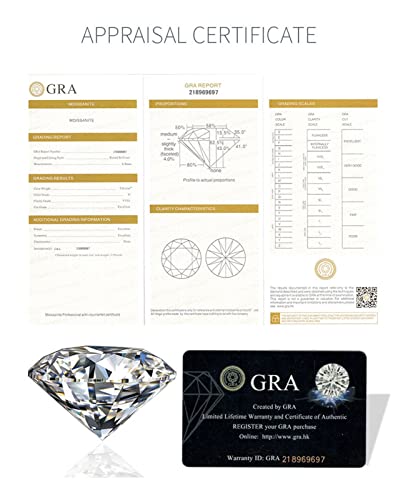 DYXIA Moissanite-Ohrstecker, 0,5 ct D Farbe VVS Reinheit Funkelnde runde Moissanite-Diamant-Ohrringe für Damen Herren Zartes 925er Sterlingsilber Luxuriöser quadratischer Brillant-Moissanite-Schmuck