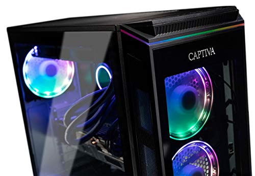 Captiva Highend Gaming PC R62-649 | AMD Ryzen 9 5900X | X570 Mainboard | NVIDIA RTX 3080 Ti 12GB | 32GB DDR4 RAM | SSD 2TB M.2 NVME | Wasserkühlung | RGB Beleuchtung | Windows 11 Home | PC Spiele