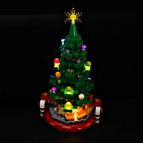 BRIKSMAX Led Beleuchtungsset für Lego Weihnachtsbaum,Kompatibel Mit Lego 40338 Bausteinen Modell - Ohne Lego Set