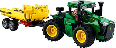 BRICKCOMPLETE Lego Technic 2er Set: 42136 John Deere 9620R 4WD Tractor & 30465 Hubschrauber