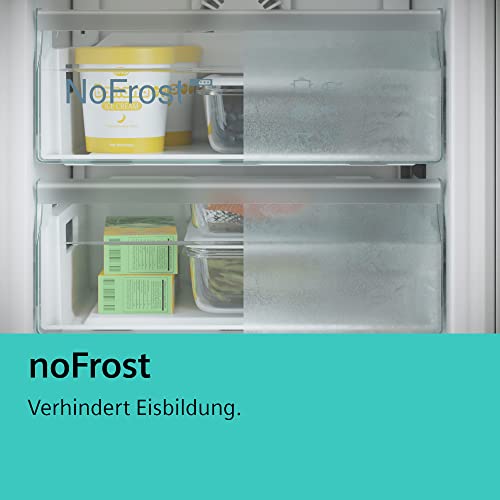 Siemens KF96RSBEA iQ700 Smarte Multi-door Kühl Gefrierkombination, 183 x 90,6 cm, 401 Litre Kühlen + 171 Litre Gefrieren, Nofrost nie wieder abtauen, Supercooling schnellere Kühlung,Icetwister,Schwarz