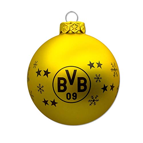 Borussia Dortmund BVB Christbaumkugeln/Weihnachtskugeln (4er Set)