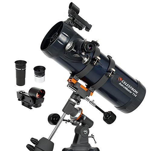 Celestron AstroMaster 114EQ 50x - Teleskope (50,8 cm, 7,71 kg, Aluminium, Stahl)