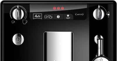 Melitta Caffeo Solo & Perfect Milk E957-201 Schlanker Kaffeevollautomat mit Auto-Cappuccinatore | Automatische Reinigungsprogramme | Automatische Mahlmengenregulierung | Schwarz