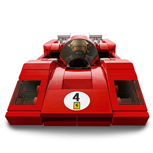 LEGO 76906 Speed Champions 1970 Ferrari 512 M Bausatz für Modellauto, Spielzeug-Auto, Rennwagen für Kinder, 2022 Kollektion