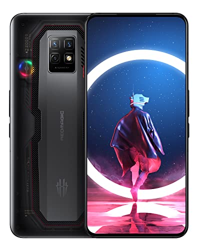 REDMAGIC 7 Pro 120Hz Gaming Handy, 5G Android Smartphone, 16GB RAM+512GB ROM, Snapdragon 8 Gen 1, 6.8" AMOLED Full Bildschirm, 5000mAh Gaming Telefon, 64MP Kamera, 65W Ladegerät, Dual-SIM Transparent