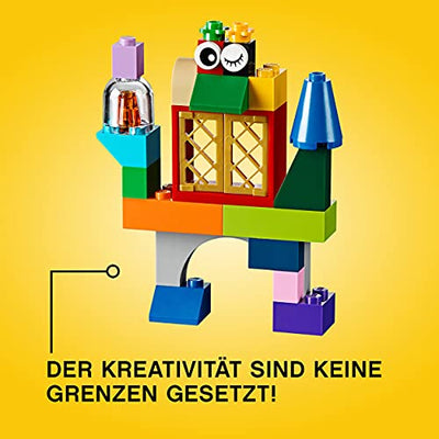 LEGO 10698 Classic Große Bausteine-Box, Spielzeugaufbewahrung, lustige, Bunte Spielzeug-Bausteine, Geschenkidee für Kinder