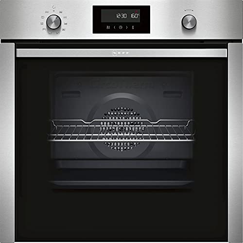 NEFF B6CCH7AN0 Einbau-Backofen N50 / 60 cm / 71 l / Edelstahl / A / Hide / Pyrolyse / 8 Betriebsarten