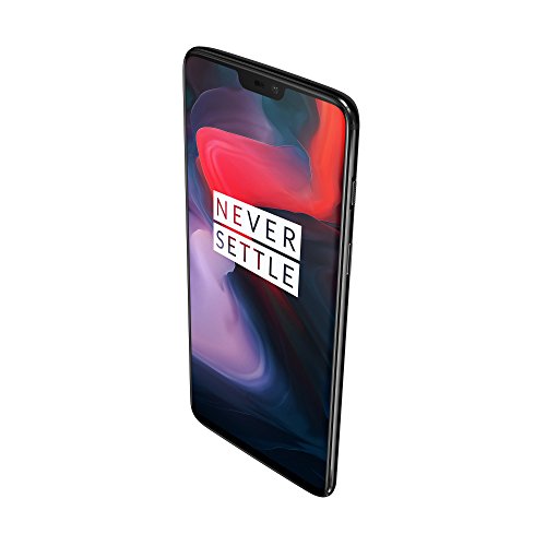 OnePlus 6 Smartphone (15,95 cm (6,28 Zoll) 19:9 Touch-Display, 128 GB interner Speicher, Android 8.1 Oreo / Oxygen OS 5.1), Mirror Black