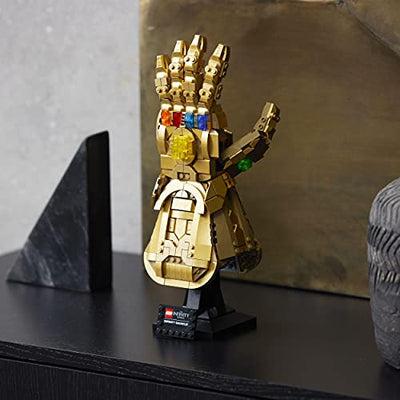 LEGO 76191 Marvel Super Heroes Infinity Handschuh, Avengers Set für Erwachsene mit dem Gauntlet von Thanos, Fanartikel, Geschenk zu Weihnachten für Männer, Frauen, Sie und Ihn