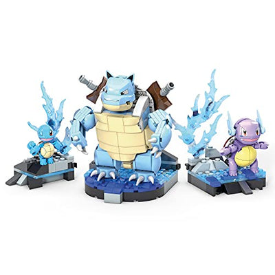 MEGA HDH93 - Mega Construx Pokémon Entwicklungs Set Baukasten, Bauspielzeug für Kinder, tolles Spielzeug Geschenk ab 8 Jahren