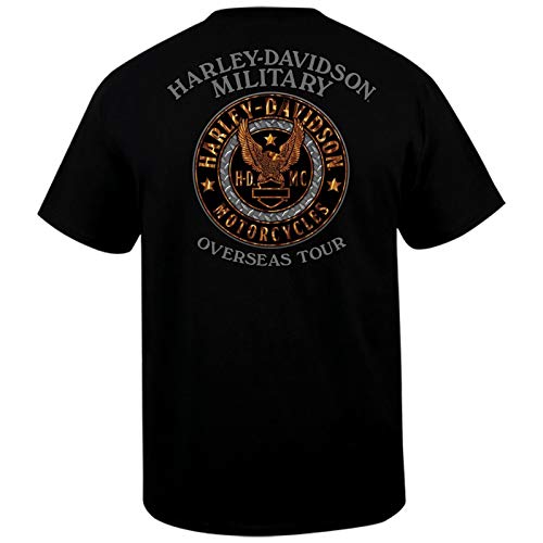 Harley-Davidson Military - Men's Graphic T-Shirt - Overseas Tour | War Bike