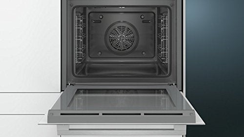 Siemens HE517ABW0 iQ500 Backofen / Klapptür / Vollglas-Innentür / 3D-Heißluft Plus / cookContol / Weiß