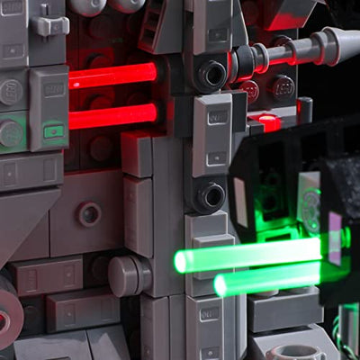 BRIKSMAX 75329 Led Beleuchtungsset für Lego Death Star Trench Run Diorama - Compatible with Lego Star Wars Bausteinen Modell - Ohne Lego Set