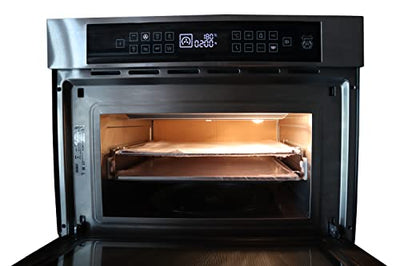 Kaiser Herdset EH 6306 RS + EM 6307 RS, Einbau Backofen Set 79 L, 15 Funktionen, Autark + Mikrowellen Backofen, 45 cm Hoch, TouchControl, Heißluftsystem, Infrarotgrill, Mikrowelle, 22 Funktionen