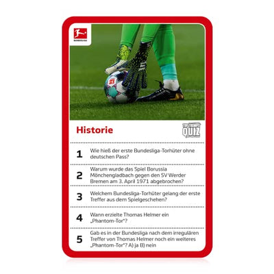 Top Trumps Quiz Bundesliga Edition Fußballquiz Alter 6+ Deutsch Win47230 Mehrfarbig