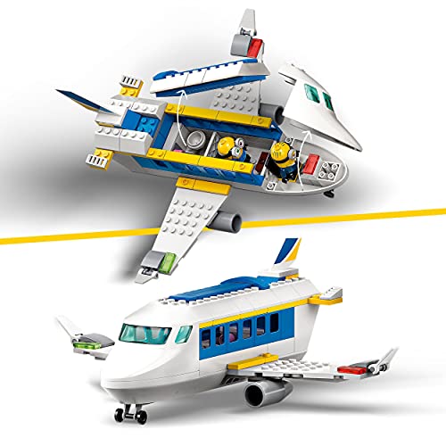 LEGO 75547 Minions Flugzeug Spielzeug mit Figuren: Stuart und Bob, Set für Minions-Fans