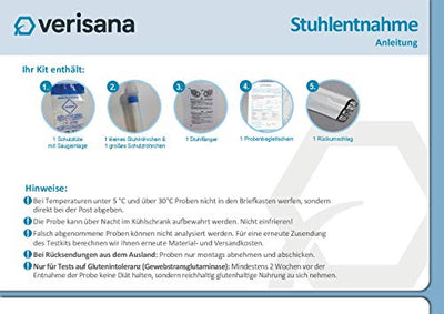 Zonulin Test – Stuhltest auf Leaky Gut Syndrom – Durchlässiger Darm Test – Verisana Darmgesundheit