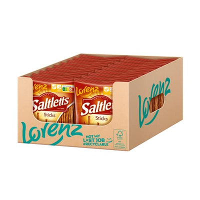 Lorenz Snack World Saltletts Sticks Classic, 18er Pack (18 x 150 g Beutel)