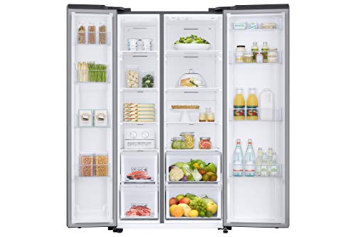 Samsung Elettrodomestici RS66N8101SL/EF Kühlschrank Side by Side RS8000, 647 l, Edelstahl