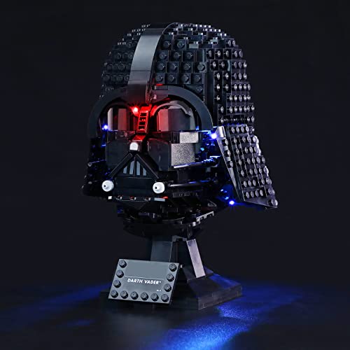 LIGHTAILING Licht-Set Für Lego 75304 Star Wars Darth Vader Helmet Bausteinen Modell：Fernbedienungsversion - Modell Set Nicht Enthalten