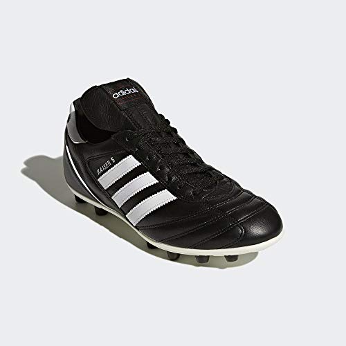 adidas - Kaiser 5, Herren Fußballschuhe,Schwarz (Black/Running White Ftw), 44 2/3 EU