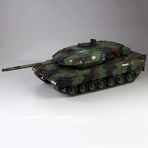 OUUED Hardcover Version 1.16 Große deutsche Leopard Tank Fernbedienung 2.4G Militär Kampf PS-starken Crawlers Chariot Batterie Off-Road-Simulation Jungen Teen Ostern Weihnachtsgeschenke