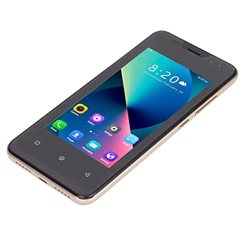 3G-Smartphone, Dual-SIM-Telefon 1 GB RAM 8 GB ROM 100-240 V WiFi FüR Android 11 (EU-Stecker)