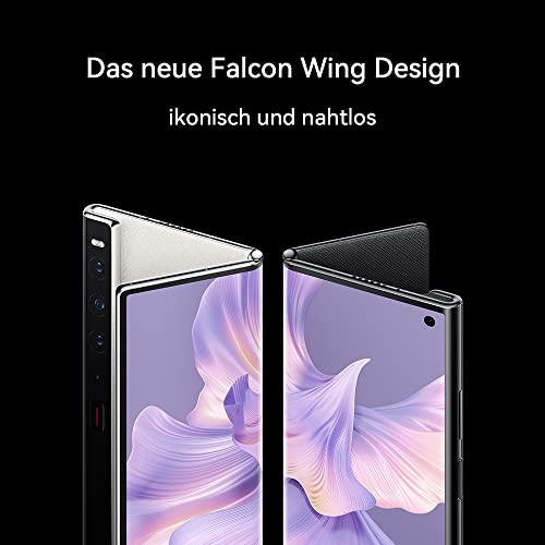 HUAWEI Mate Xs 2 Faltbares 7,8 Zoll Smartphone mit True-Chroma-Display, 8 GB RAM + 512 GB ROM, Ultraleicht und flach, 50-MP-Kamera, 66 W HUAWEI Super Charge, Dual-SIM, Schwarz + 5€ Amazon Gutschein