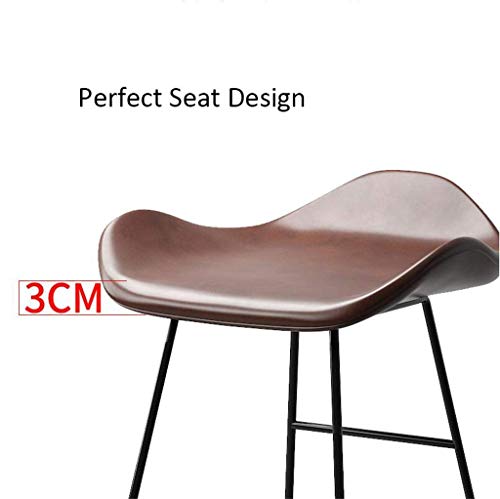 WEHOLY Barhocker Hochhocker Barstuhl im nordischen Stil | Home Küche Esszimmerstühle | Creative Pub High Stool, 2/3/4 Set, 300 kg Cargo Dining Chair (Farbe: 4er-Set)