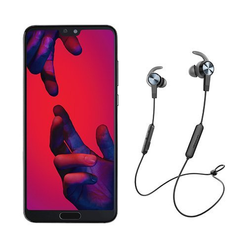 Huawei P20 Pro Smartphone Bundle (15,5 cm (6,1 Zoll), 40/20/8 MP Leica Triple Kamera, 128GB interner Speicher, 6GB RAM, Android 8.1, EMUI 8.1) Schwarz [Exklusiv bei Amazon] - Deutsche Version