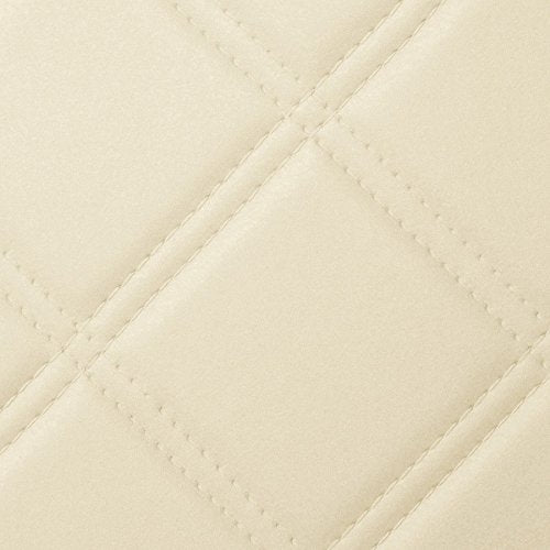 Wandpaneel Leder Design Karo Muster WallFace 13867 ROMBO Wandplatte Wandverkleidung selbstklebend creme 2,60 qm