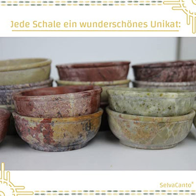 SelvaCanto® - Specksteinschale Set - mit Palo Santo und Räuchersand | Ideal für kraftvolle Zeremonien und befreiende Reinigungsrituale