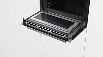 Siemens CM633GBS1 iQ700 Backofen Elektro / 45 L / Edelstahl / Integrierte Mikrowelle / LED-Innenbeleuchtung