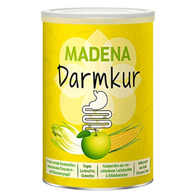 MADENA Darmkur, Inulin, Apfelpektin, resistente Stärke, Bifidobacterium breve, Bif. lactis, Lactobacillus casei, Lactobacillus gasseri, Lactobacillus plantarum, Lactobacillus rhamnosus