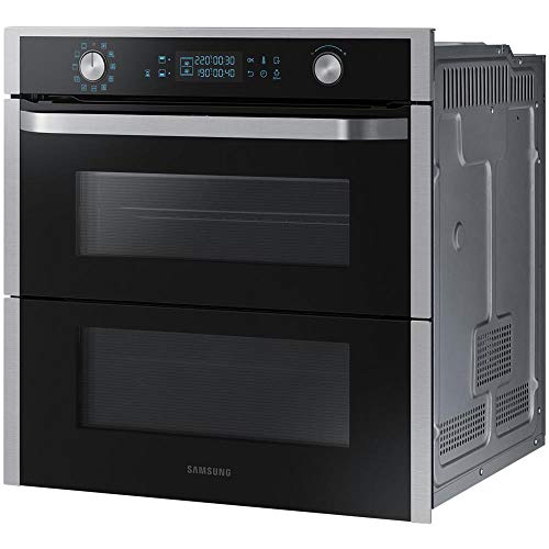 Samsung NV75N7647RS Elektro-Backofen 75 l, 1600 W, Schwarz, rostfreier Edelstahl A+