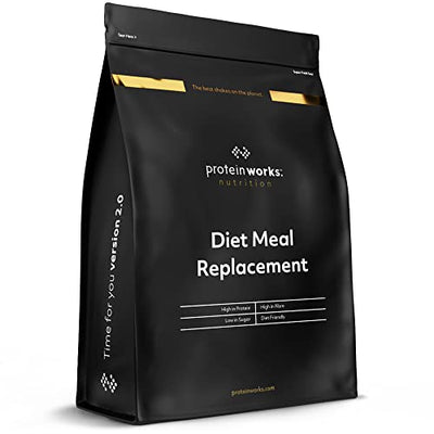 Diet Meal Replacement | Mahlzeitersatz Shake | Nährstoffreich | Vitamine & Mineralstoffe | THE PROTEIN WORKS | Vanillecreme | 500g