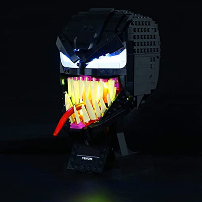 BRIKSMAX Led Beleuchtungsset für Lego Spiderman Venom - Compatible with Lego 76187 Bausteinen Modell - Ohne Lego Set