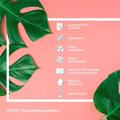 Vollwertiger Mahlzeitenersatz von OFFSET Nutrition ® | Pretty Little Meal Coco Coast | Abnehm Shake unter 210 Kalorien | 560 g für 28 Portionen | mit Vitaminen und Proteinen