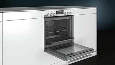 Siemens HE517ABW0 iQ500 Backofen / Klapptür / Vollglas-Innentür / 3D-Heißluft Plus / cookContol / Weiß