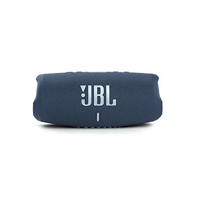 JBL Charge 5 Bluetooth-Lautsprecher in Petrol-Blau – Wasserfeste, portable Boombox mit integrierter Powerbank und Stereo Sound – Eine Akku-Ladung für bis zu 20 Stunden kabellosen Musikgenuss