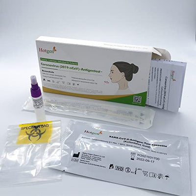 Hotgen Coronavirus (2019-nCoV) - Covid 19 Antigen Corona Schnelltest 100 Stück