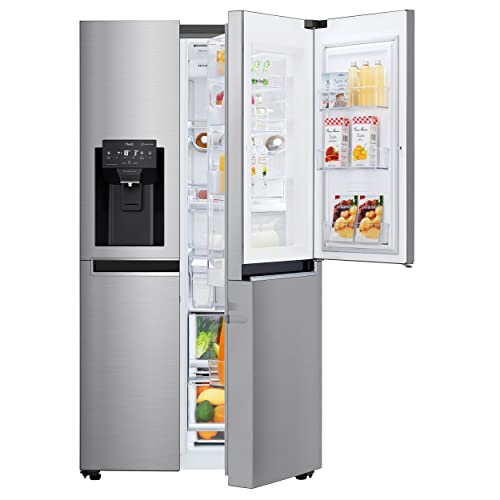 LG Electronics GSJ761PZEE Kühlschrank, freistehend, 625 l, E, Edelstahl