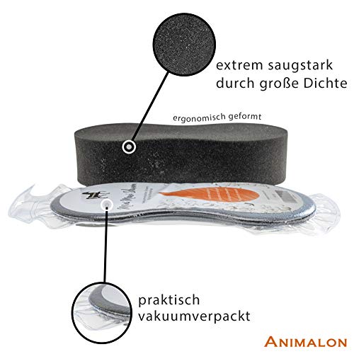 Animalon Mini Maxi Schwamm | Vakuumverpackter Schwamm zur Pferdepflege | Ergonomischer Pferdeschwamm